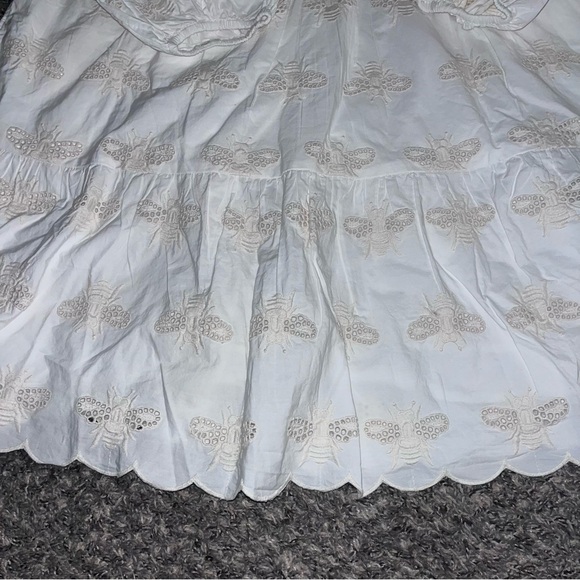 Anthro Maeve Bettina Eyelet Bee Dress - Picture 5 of 8